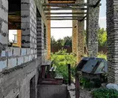 Блочный коттедж без отделки рядом с Псковским озером - 3