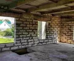 Блочный коттедж без отделки рядом с Псковским озером - 7