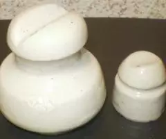 Фарфоровые изоляторы СССР. 1956г - 2