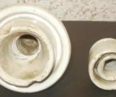 Фарфоровые изоляторы СССР. 1956г - 3