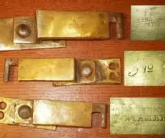 Коллекция старинных оконных ветровых крючков - 3