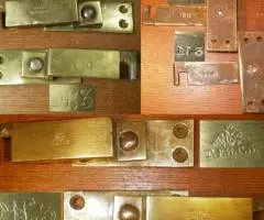 Коллекция старинных оконных ветровых крючков - 4