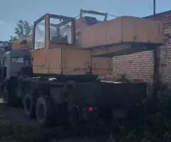 Автокран Галичанин 25 т / Камаз, 2002 г, 9000 м/ч - 2