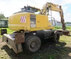 Колесник Komatsu 130, все опции, 2 ковша - 2