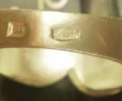 Кольцо серебряное - 3