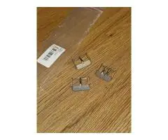 Замок-бляшка для ремешка часов. Цена за 3 шт.