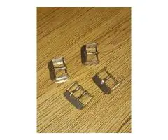 Замок-бляшка для ремешка часов. Цена за 4 шт. - 2