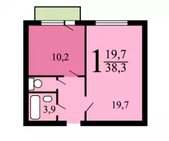 Продаю 1 комн. квартиру. Москва. ЮАО. - 5