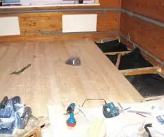 Настил и ремонт полов. - 2