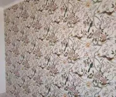 Поклейка обоев, шпаклёвка и покраска стен и потолков, Москва - 5