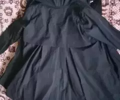UTERQUE НОВЫЙ ПЛАЩ +ЖИЛЕТ ЧЁРНЫЙ ЦВЕТ РАЗМЕР S - 3