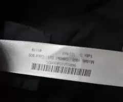 UTERQUE НОВЫЙ ПЛАЩ +ЖИЛЕТ ЧЁРНЫЙ ЦВЕТ РАЗМЕР S - 6