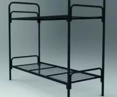 Одноярусные металлические кровати по доступным ценам рабочим - 6