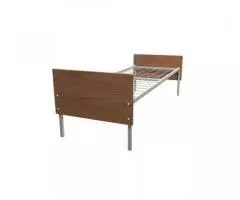 Железные недорогие кровати, кровати металлические для дачи - 3