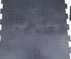 Сборные полы из резины для гаража или спорта - 5