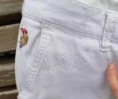 Брюки белые slim fit u. s. polo assn размер 31 бу состояние хорошее метро Отрадное Авито Доставка - 3