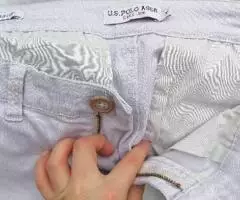 Брюки белые slim fit u. s. polo assn размер 31 бу состояние хорошее метро Отрадное Авито Доставка - 4