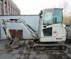 Миниэкскаватор TEREX TC25, 2012 г, 3 т, 5871 м/ч