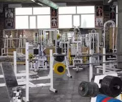 Недорогая резиновая плитка для спортзала под тренажеры - 4