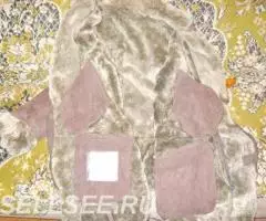 Мужская дубленка, Турции, новая, цвет шоколад - 2