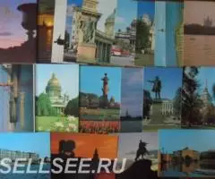 Наборы советского времени 1988г. Ленинград, Пушкин, Эрмитаж, Петродвор ... - 2