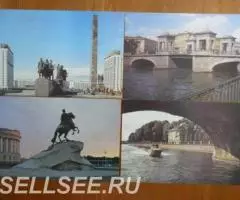 Набор открыток большого формата Ленинград 1988года - 2