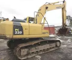 Гусеничный экскаватор Komatsu 220, 23 т, новая ходовая