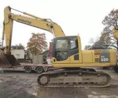 Гусеничный экскаватор Komatsu 220, 23 т, новая ходовая - 2