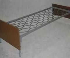 Стол корпусной, армейские табуреты - 6