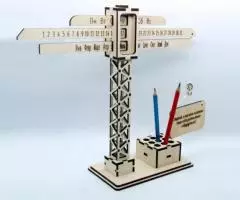 Вечный Календарь - Органайзер "Строительный Кран" - 3