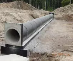 Звенья круглые водопропускные железобетонные с плоским основанием для железных и автомобильных дорог - 2