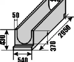 Лотки водоотводные железобетонные - 6