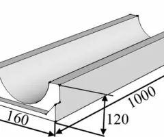 Лотки водосточные канальные ЛВК - 8