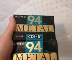 Кассеты Sony Metal CDit 94 TOKIO JAPAN новые в плёнке есть 2 кассеты Авито-Доставка Почта России