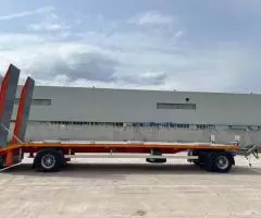 Низкорамный трал 4589PF 2-х осный 2-х скатный оранжевый - 5