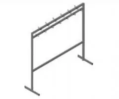 Кровати металлические в разных вариантах конструкций - 5