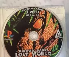 Jurassic park Lost World & Warpath 2 в1 ps1 kudos Авито-Доставка PICKPOINT СДЭК - 3
