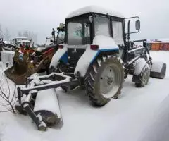 Трактор МТЗ 82, 2021 г., 400 м/ч, КАК НОВЫЙ, отвал, щетка - 4