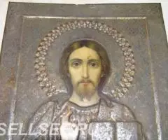 Икона XIX века Вседержитель С49 - 2