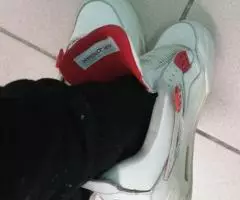 Air jordan 4 retro Alternate 89 White /Red - 2