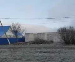 Недостроенное здание под гаражи в с. Кривополянье Чаплыгинского района Липецкой области - 2