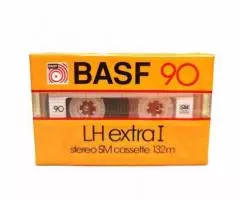 Новые аудиокассеты запечатанные BASF LH extra I 90 - 2
