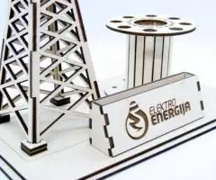 Настольный Органайзер "ЛЭП" - сувенир для Энергетиков - 4