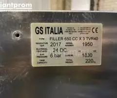 Автоматическая линия дозации GS Italia Filler 650 - 7
