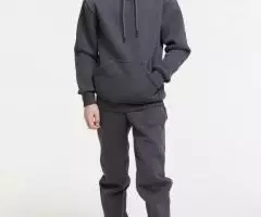 Детский теплый спортивный костюм с капюшоном из футера с начёсом от BOGARDI - 3