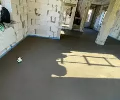 Полусухая стяжка пола. Недорого, быстро, качественно. Немецкое оборудование. Бригада - 2