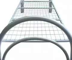 Кровати металлические со спинками различной конфигурации - 5