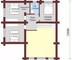 Строительство рубленых домов и бань. Срубы из сибирского кедра. Под ключ - 3