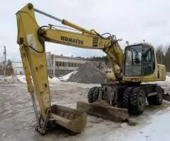 Колесник Komatsu 170, 19 т., 2 ковша, макс. опции - 3