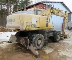Колесник Komatsu 170, 19 т., 2 ковша, макс. опции - 4